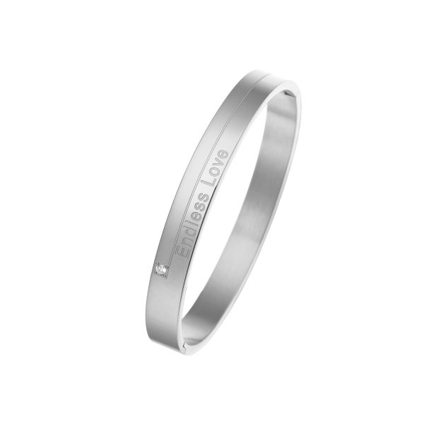 O1CN01CA7M8025wjEATvgAu_3529117591-0-cib.jpg Stainless Steel Letter Bangle 650370001487