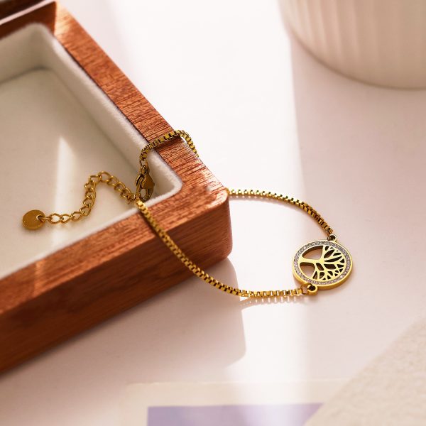 O1CN01CHkw3v25wjWPGiL5G_3529117591-0-cib.jpg Stainless Steel Tree of Life Bracelet 830246769337