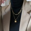 O1CN01Cc7DPy25wjBvZTsDZ_3529117591-0-cib.jpg Stainless Steel Lock Pendant Necklace 636078144706