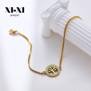 Stainless Steel Tree of Life Bracelet 830246769337
