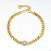 O1CN01ConXsI25wjb9hhqYG_3529117591-0-cib.jpg Stainless Steel Zirconia Heart Bracelet 937957005138