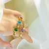 O1CN01CpdgC225wjg8Aj7v5_3529117591-0-cib.jpg Stainless Steel Open Gemstone Ring 1055691420583