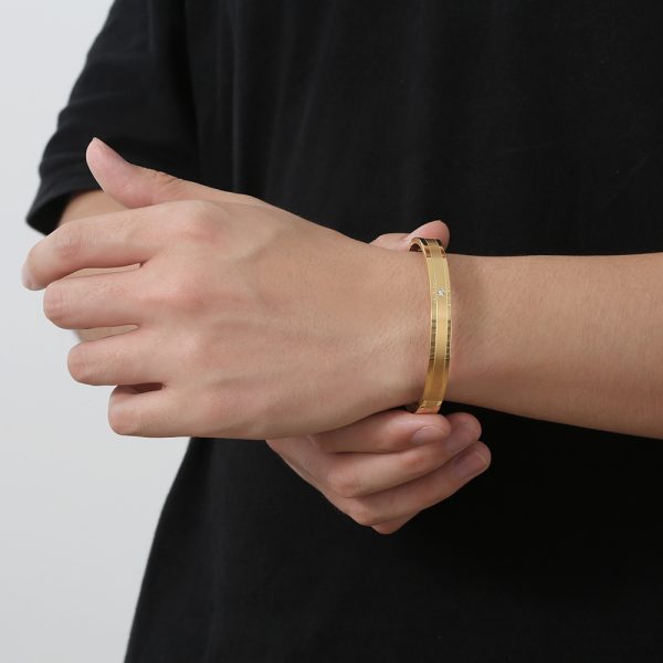 O1CN01CrBPeH25wjb1QgzNT_3529117591-0-cib.jpg Stainless Steel Smooth Bangle 933911502693