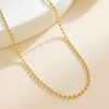 Stainless Steel Bead Chain Necklace 752041440911