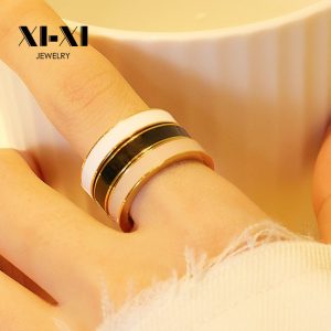 Stainless Steel Enamel Ring 724920598793