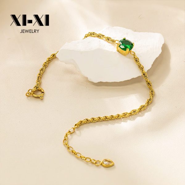 O1CN01D1dPB025wjbqOo8bq_3529117591-0-cib.jpg Stainless Steel Teardrop Glass Bracelet 914668551626