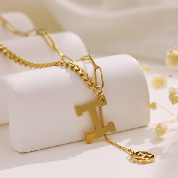 O1CN01D9b1QU25wjVSKxhPy_3529117591-0-cib.jpg Stainless Steel Letter H Necklace 814581593457