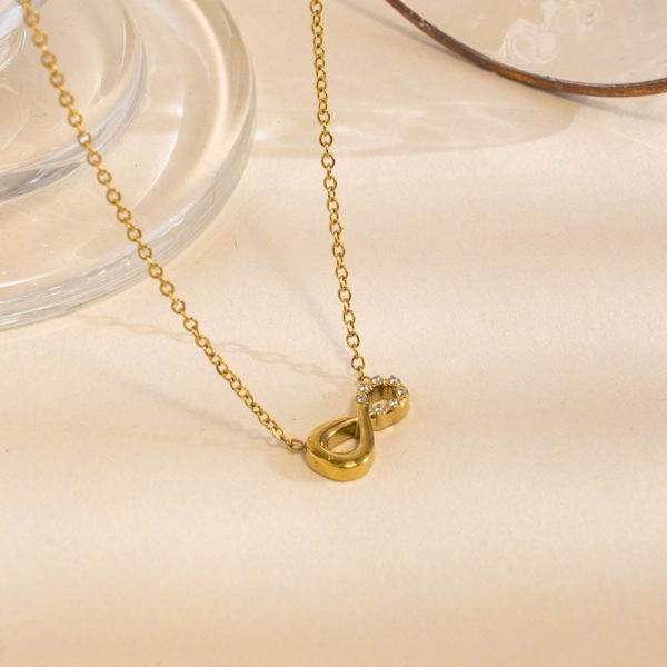 O1CN01DXUyPe25wjZRxQdD6_3529117591-0-cib.jpg Stainless Steel Figure 8 Necklace 893351063135
