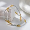 O1CN01DrRnM125wjZa16uZm_3529117591-0-cib.jpg Stainless Steel Bamboo Bead Bracelet 894126397467