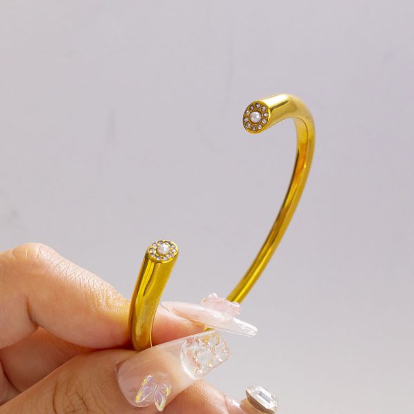 O1CN01DtIgQv25wjY510BWr_3529117591-0-cib.jpg Stainless Steel Solitaire Cuff Bangle 857437076937