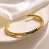 O1CN01ECVI1Z25wjS6GvTzE_3529117591-0-cib.jpg Stainless Steel Rhinestone Open Bangle 761707979797