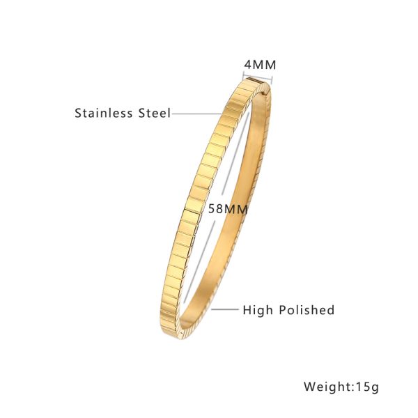 O1CN01EDTVnn25wjckUfzuC_3529117591-0-cib.jpg Stainless Steel Lattice Bangle 974667049189