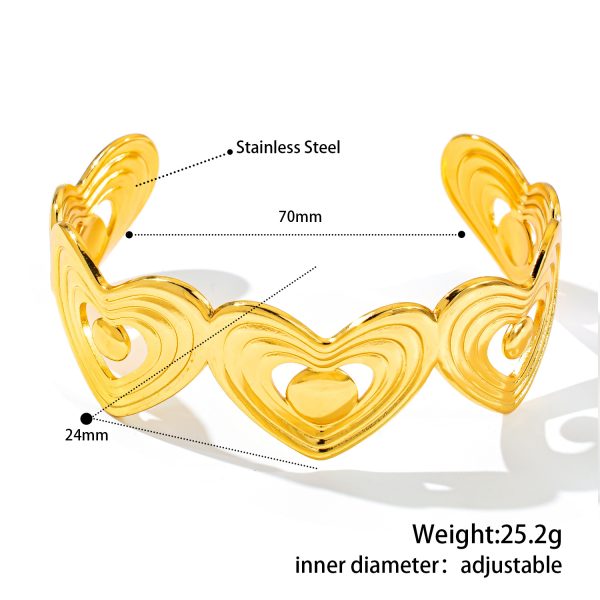 O1CN01EyIOBu25wjfp9Vm26_3529117591-0-cib.jpg Stainless Steel Geometric Cuff Bangle 1049157317335
