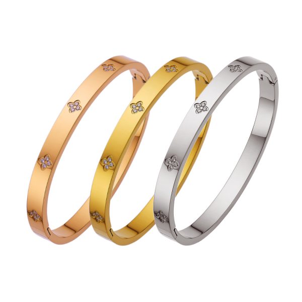 O1CN01F7qiOB25wjbHNbuuL_3529117591-0-cib.jpg Stainless Steel Rhinestone Bangle 941159028161