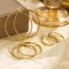 O1CN01FGGQg025wjU0liH4I_3529117591-0-cib.jpg Stainless Steel Large Hoop Earrings 783219856886