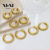 O1CN01FVVwDZ25wjbls3vBG_3529117591-0-cib.jpg Stainless Steel Smooth Huggie Earrings 784718559304