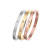 O1CN01Fn8gRx25wjE64iOvQ_3529117591-0-cib.jpg Stainless Steel Plum Blossom Bangle 649584568930