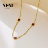 O1CN01Ftyptg25wjblDNTFF_3529117591-0-cib.jpg Stainless Steel Square Zirconia Necklace 747514763647