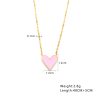O1CN01G0YAWw25wjRWOrELD_3529117591-0-cib.jpg Stainless Steel Enamel Heart Necklace 755219394918