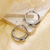 O1CN01G3N9F025wjOCXByrE_3529117591-0-cib.jpg Stainless Steel Oval Hoop Earrings 725885648728