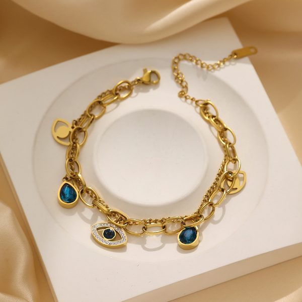 O1CN01G6hBUb25wjUiWfHEN_3529117591-0-cib.jpg Stainless Steel Evil Eye Bracelet 798756669569