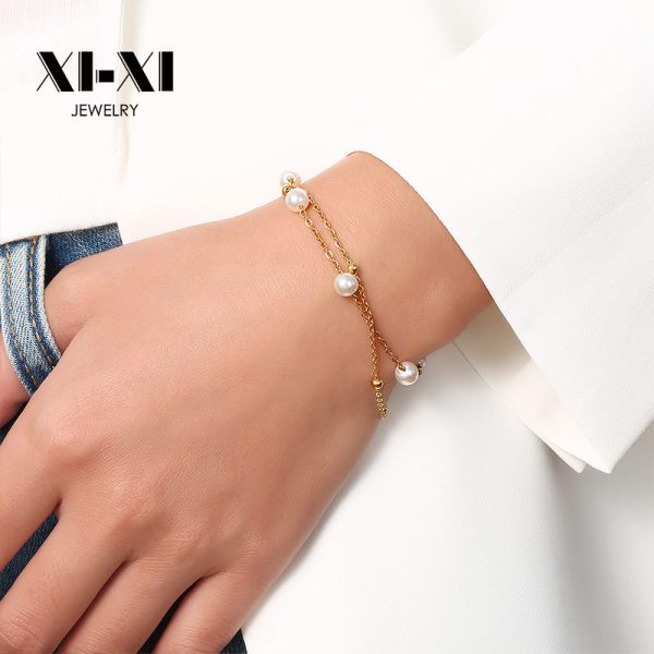 O1CN01GG1UtP25wjblE1oIR_3529117591-0-cib.jpg Stainless Steel Pearl Adjustable Bracelet 647466227670