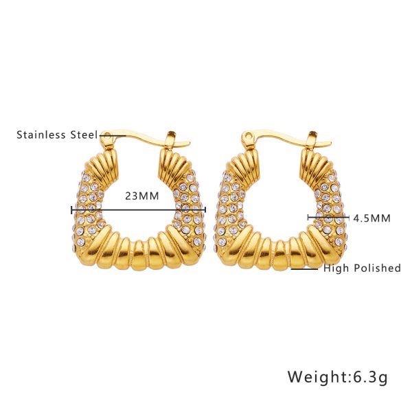 O1CN01GOF6iY25wjNz0UJQJ_3529117591-0-cib-3.jpg Stainless Steel Rhinestone Crescent Earrings 724369464612