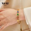 O1CN01GT17DX25wjblE4MLD_3529117591-0-cib.jpg Stainless Steel Cats Eye Bracelet 725413839213