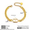 O1CN01GmH81N25wje7JZIBX_3529117591-0-cib.jpg Stainless Steel Zirconia Snaffle Bracelet 1002627461942