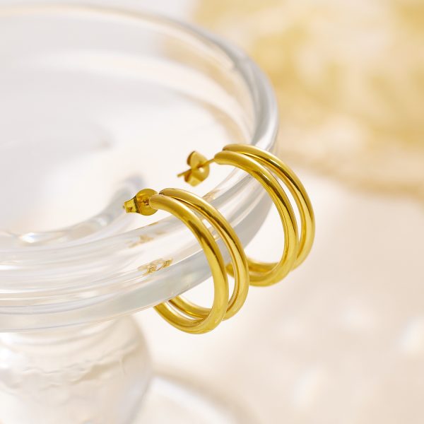 O1CN01GraWuk25wjSzsTbJb_3529117591-0-cib.jpg Stainless Steel Layered Hoop Earrings 771451246731