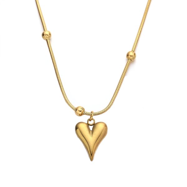O1CN01GriWGv25wjVBhFBHn_3529117591-0-cib.jpg Stainless Steel Heart Necklace 809206192819