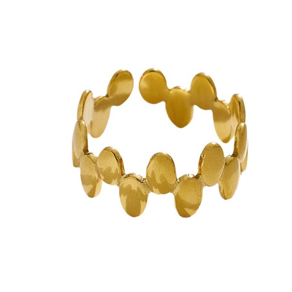 O1CN01H31zEe25wjO2hOrwy_3529117591-0-cib.jpg Stainless Steel Hollow Geometric Ring 724521892136