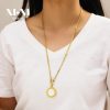 O1CN01HCnK7m25wjblMqWuU_3529117591-0-cib.jpg Stainless Steel Mother of Pearl Round Necklace 824753644973