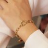 O1CN01HFfxHj25wjd9mjnbo_3529117591-0-cib.jpg Stainless Steel Heart Chain Bracelet 982326751228