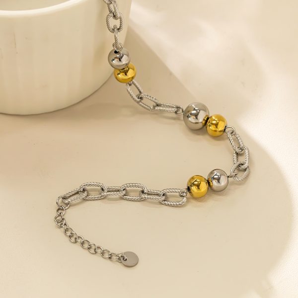 O1CN01HG659L25wjbmOeLO0_3529117591-0-cib.jpg Stainless Steel Bead Chain Bracelet 919615571535