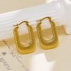 O1CN01HSAjbw25wjPdbak8Q_3529117591-0-cib.jpg Stainless Steel Ribbed U Earrings 739025899559