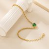 O1CN01HrwNRb25wjbqOn3wM_3529117591-0-cib.jpg Stainless Steel Teardrop Glass Bracelet 914668551626