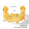 O1CN01HvKOdy25wjfpMNDPx_3529117591-0-cib.jpg Stainless Steel Geometric Cuff Bangle 1049157317335