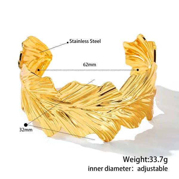 O1CN01HvKOdy25wjfpMNDPx_3529117591-0-cib.jpg Stainless Steel Geometric Cuff Bangle 1049157317335