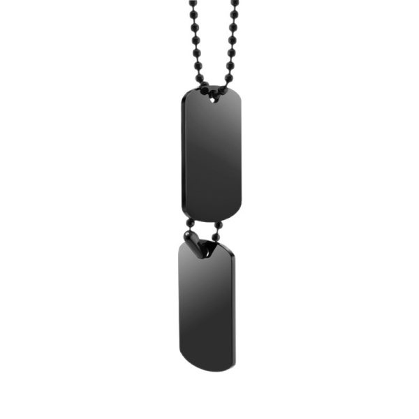 O1CN01Ia7JOi1uRcxezppQD_6000000006034-0-cib.jpg Stainless Steel Double Layer Dog Tag Necklace 650828530403