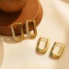 O1CN01IvO4Xp25wjUYxTpDY_3529117591-0-cib.jpg Stainless Steel Gemstone Hoop Earrings 797019795894