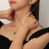 O1CN01J4O9I425wjLwtz0on_3529117591-0-cib.jpg Stainless Steel Zirconia Chain Bracelet 648459643693