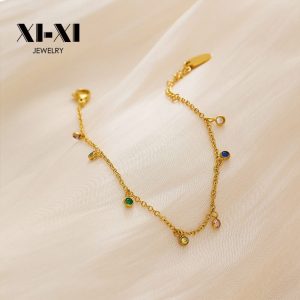 Stainless Steel Zirconia Necklace Set 724778108038