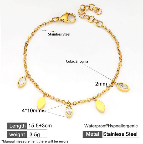 O1CN01JNzjTq25wjb9SKwuK_3529117591-0-cib.jpg Stainless Steel Disc Charm Bracelet 936350434840