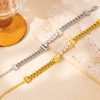 O1CN01JeDA7I25wje6JwFcV_3529117591-0-cib.jpg Stainless Steel Matte Cuban Bracelet 1003165808524