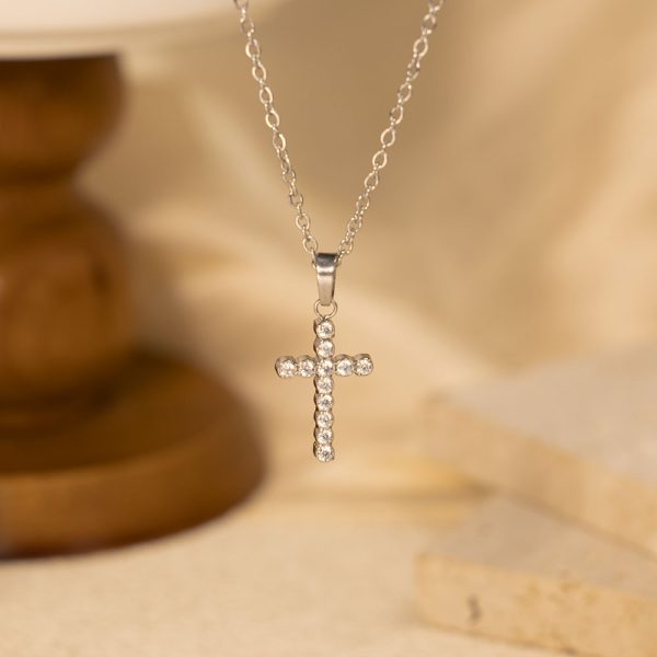 O1CN01Jix5Bw25wjZZkuAxM_3529117591-0-cib.jpg Stainless Steel Cross Necklace 893354087140