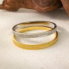 Stainless Steel Zirconia Bangle 959961898756