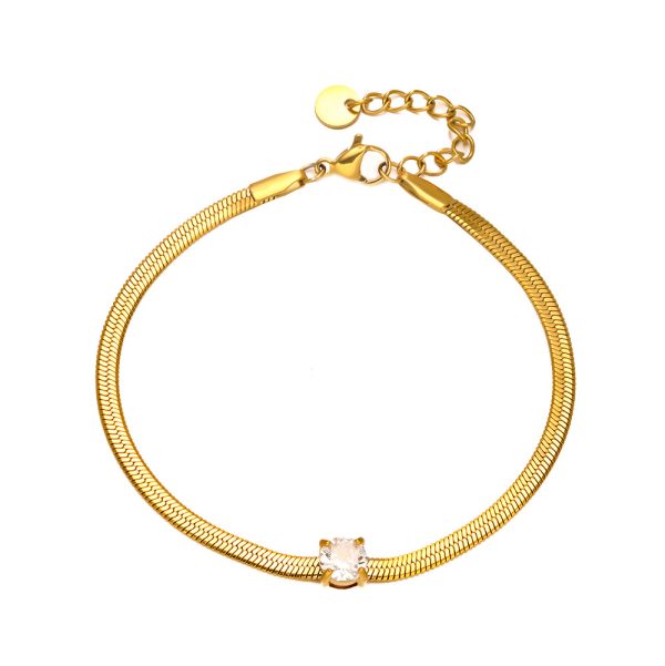 O1CN01JvNPd925wjblRsOtx_3529117591-0-cib-1.jpg Stainless Steel Teardrop Snake Bracelet 922629063601