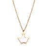 O1CN01K96WIi25wjbYCS8nF_3529117591-0-cib.jpg Stainless Steel Mother of Pearl Crown Necklace 946069039120