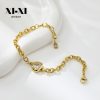 O1CN01K9wUCD25wjbluzhLJ_3529117591-0-cib.jpg Stainless Steel Zirconia Chain Bracelet 920192181756